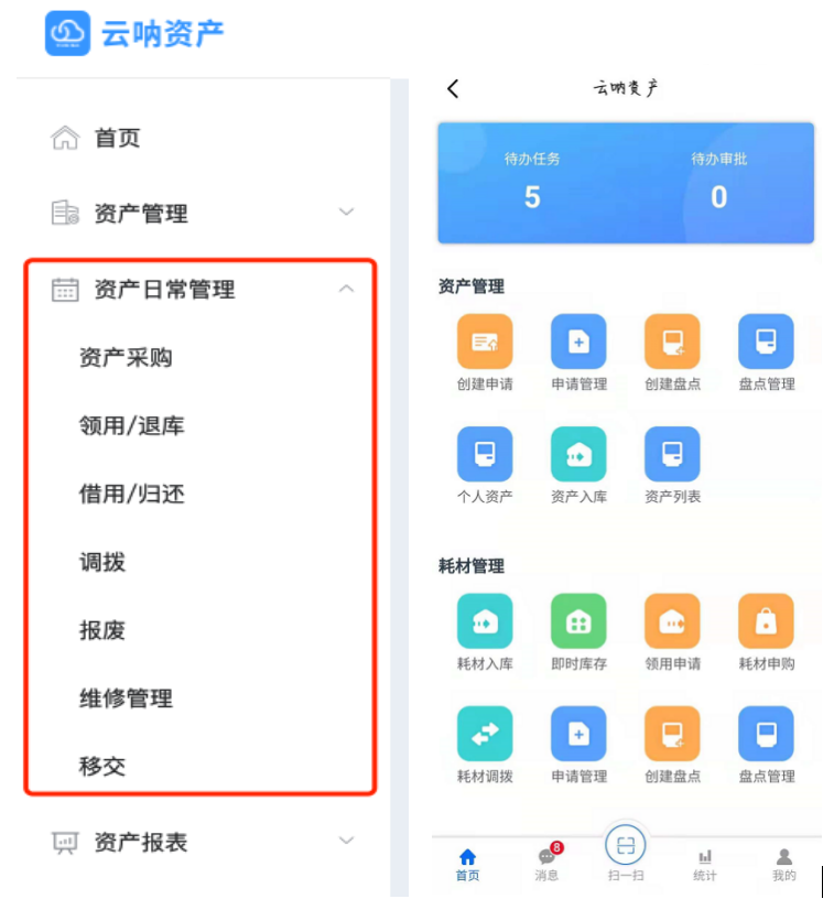 云吶資產(chǎn)管理系統(tǒng) 云吶資產(chǎn)管理系統(tǒng)